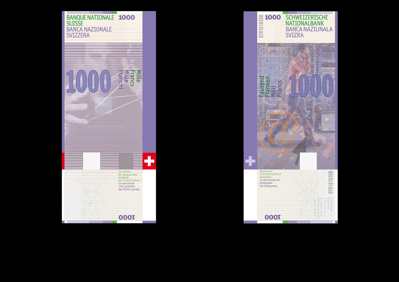 banconote chf 1000